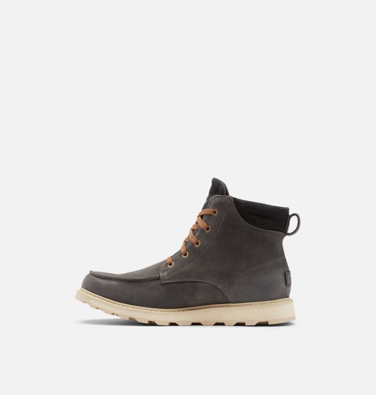 Mens Booties Dark Grey - Sorel Madson™ II Moc Toe - 392-REHQVA